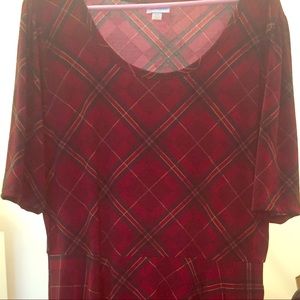 LuLaRoe Nicole dress with pockets